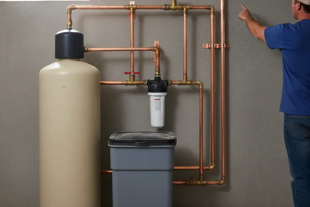 Whole-house water treatment system installed in Mc Kittrick